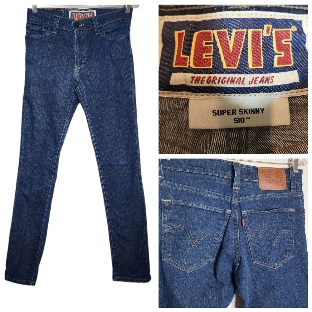 Levi's 510‎ super skinny jeans 32x32